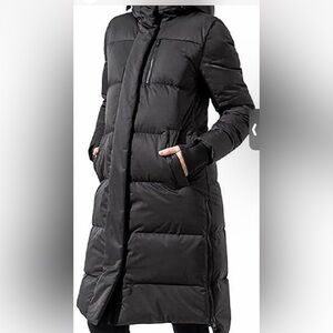 Women's Black MPG long Puffer Jacket size XL